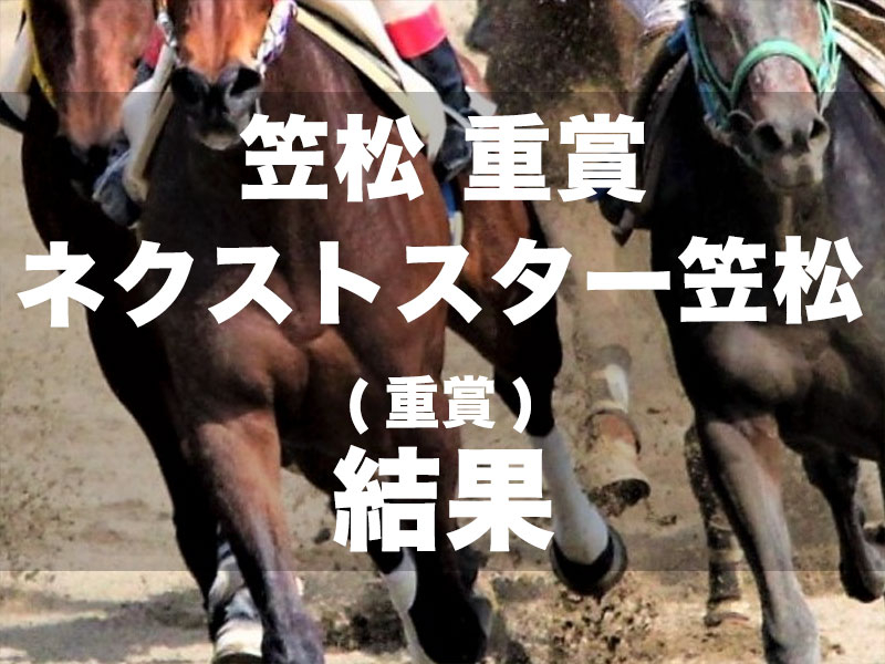 【笠松・ネクストスター笠松2024】5番人気ブリスタイムが3連勝で重賞初制覇!　断然人気スターサンドビーチは7着