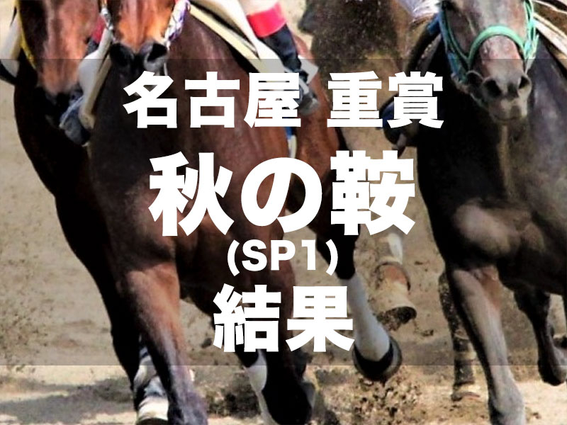 【名古屋・秋の鞍2024】3番人気フークピグマリオンが叩き合いを制し、重賞5連勝を達成