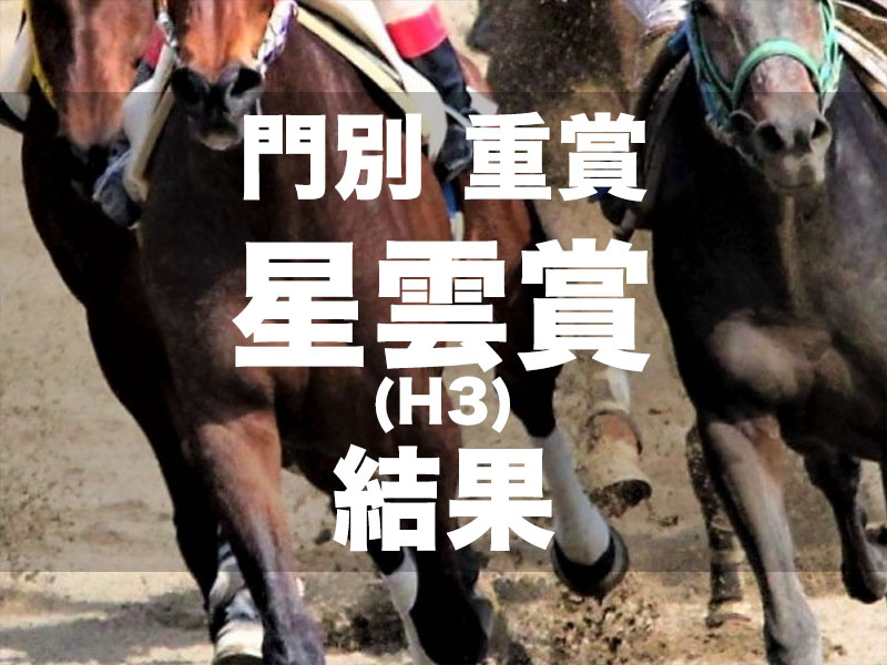 【門別・星雲賞2024】2番人気トラジロウが4馬身差の完勝で重賞3勝目