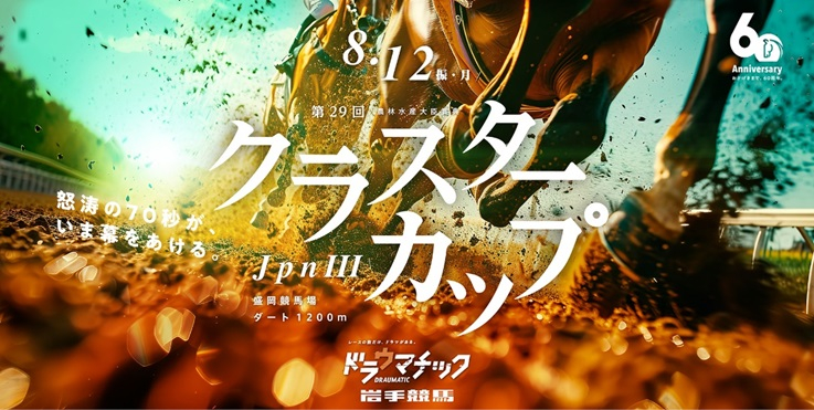 【盛岡・クラスターカップ2024】岩手競馬重賞みどころ