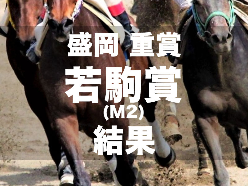 【盛岡・若駒賞2024】2番人気マツリダマスラオが内を抜け出し、重賞初制覇を決める