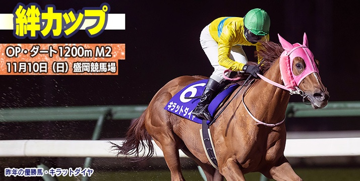 【盛岡・絆カップ2024】岩手競馬重賞みどころ