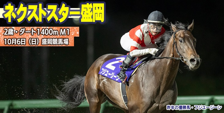 【盛岡・ネクストスター盛岡2024】岩手競馬重賞みどころ