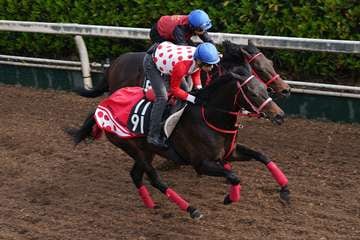 【サンスポ賞フローラＳ】ラヴァンダ抑え切れない手応えで５０秒８　中村師「余裕を持って上がってこられた」